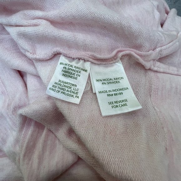 Lilly Pulitzer Belinda Pullover Top in‎ Heather Paradise Pink Size Medium M - Picture 4 of 9